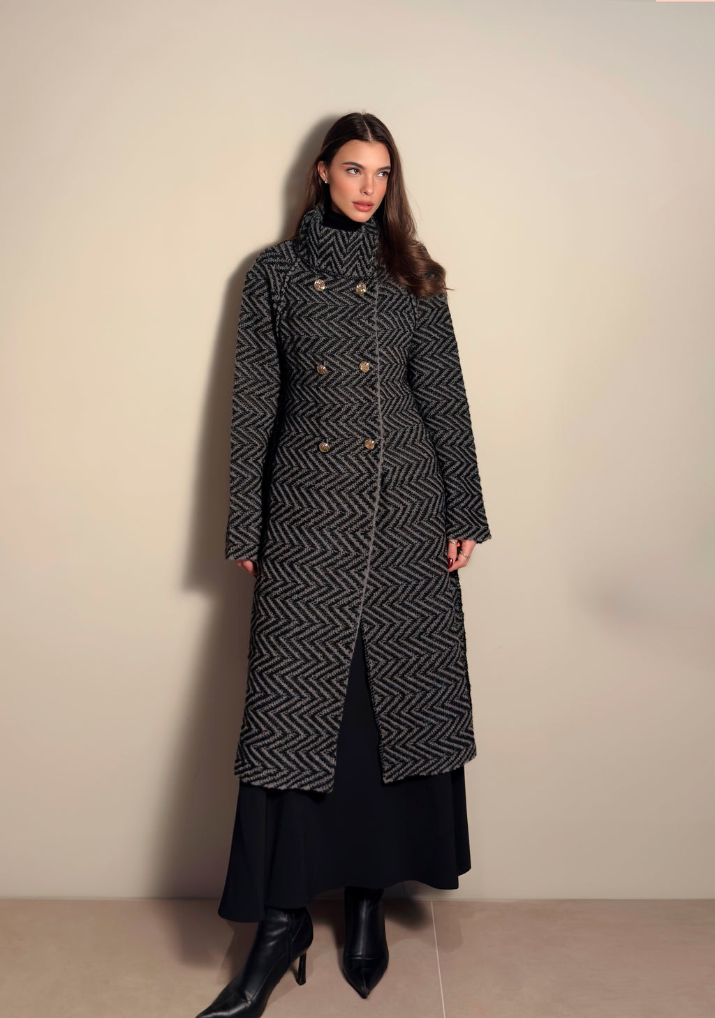 Cappotto Lungo Lui Jo