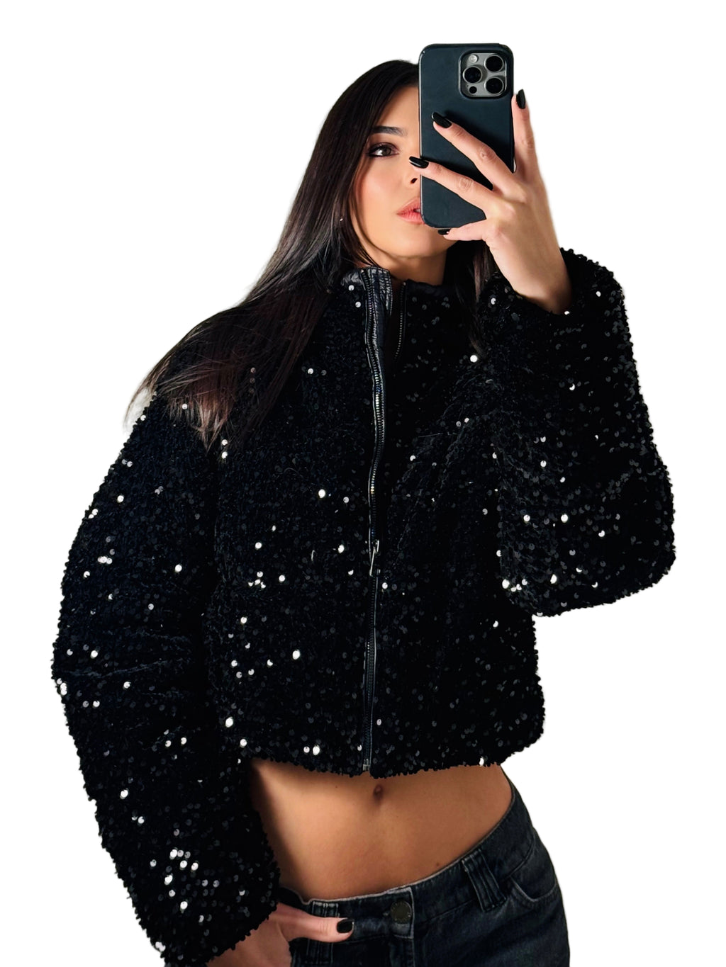 Piumino con Paillettes Liu Jo