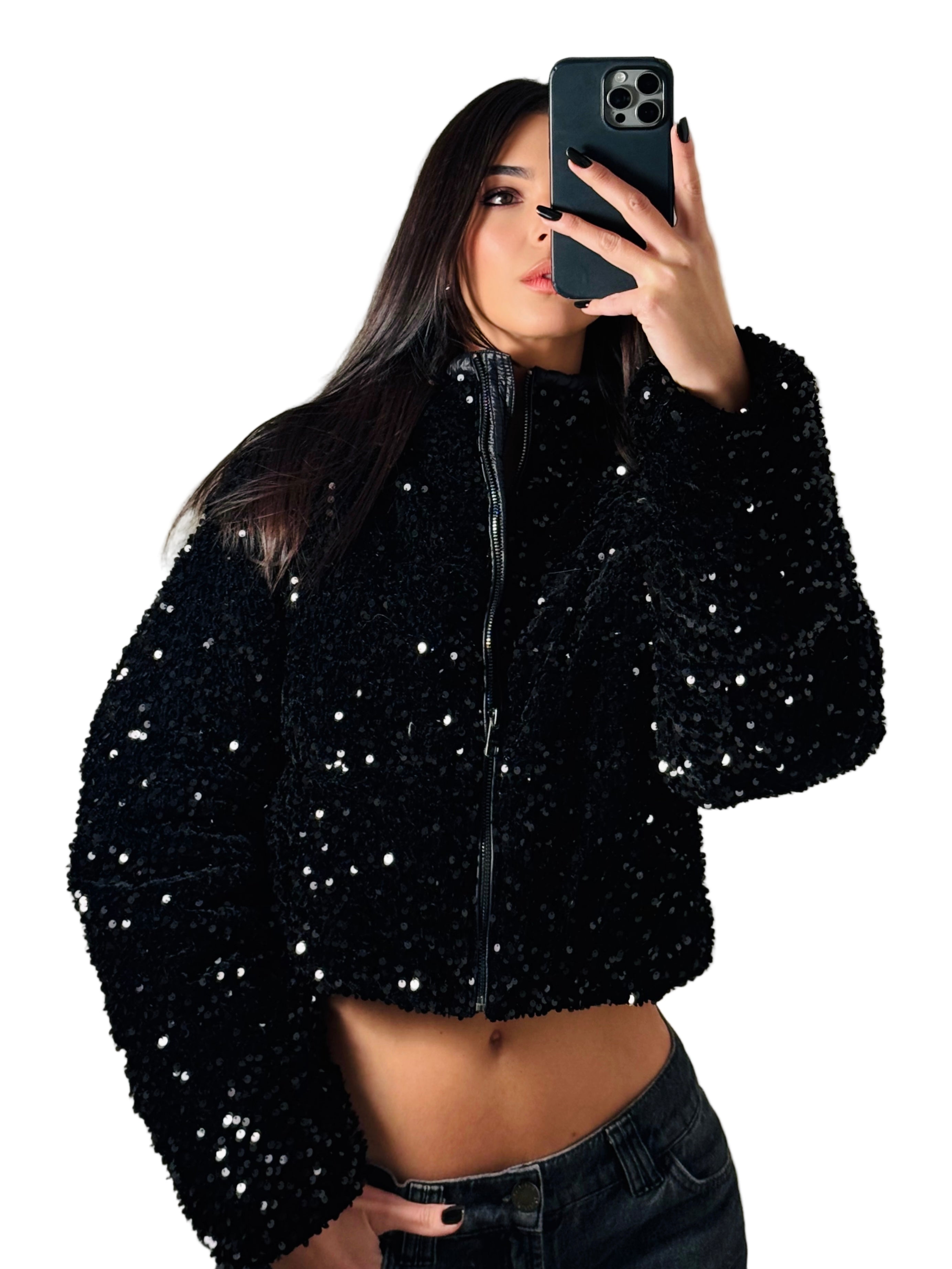 Piumino con Paillettes Liu Jo