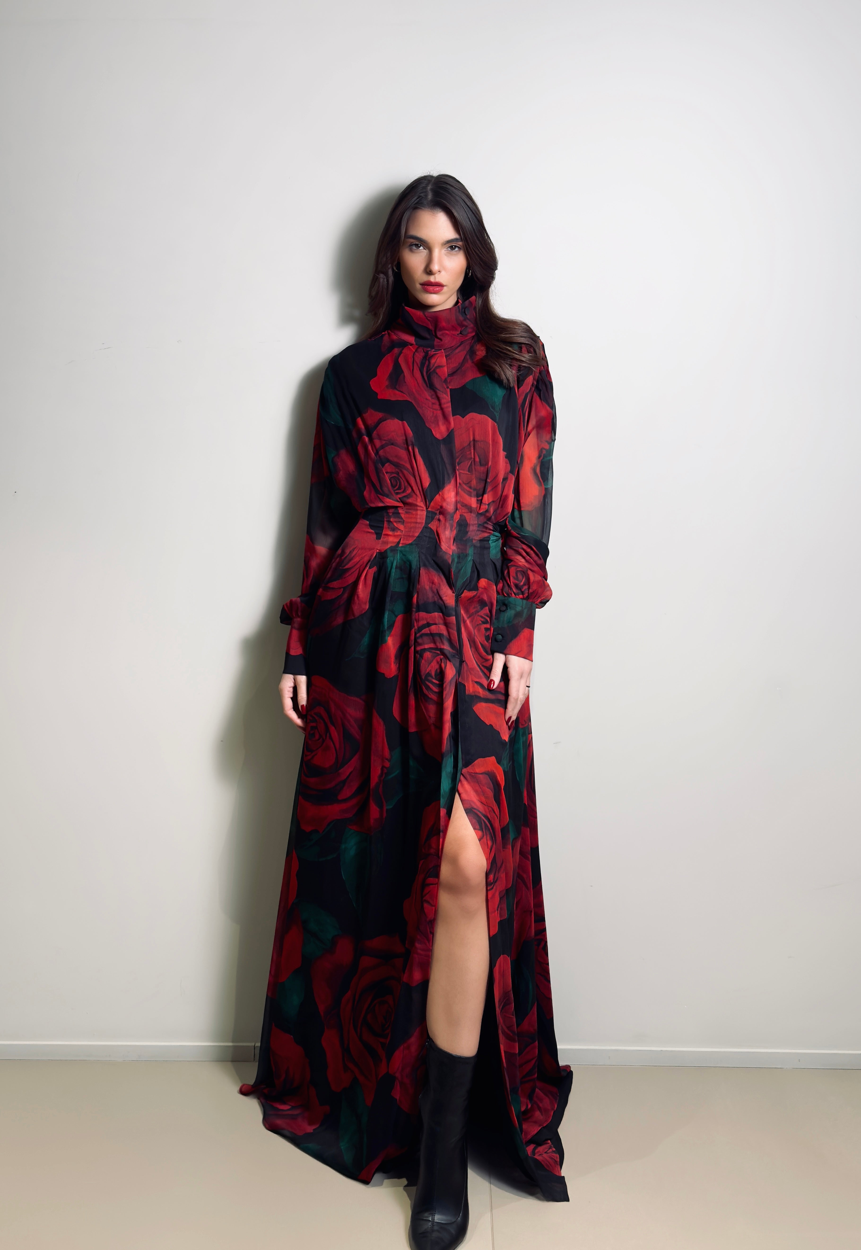 Abito Rose Lungo LOVE SEX MONEY