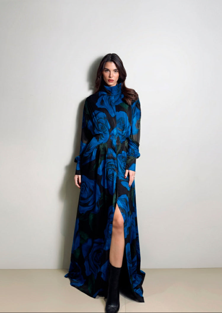 Abito Rose Lungo LOVE SEX MONEY