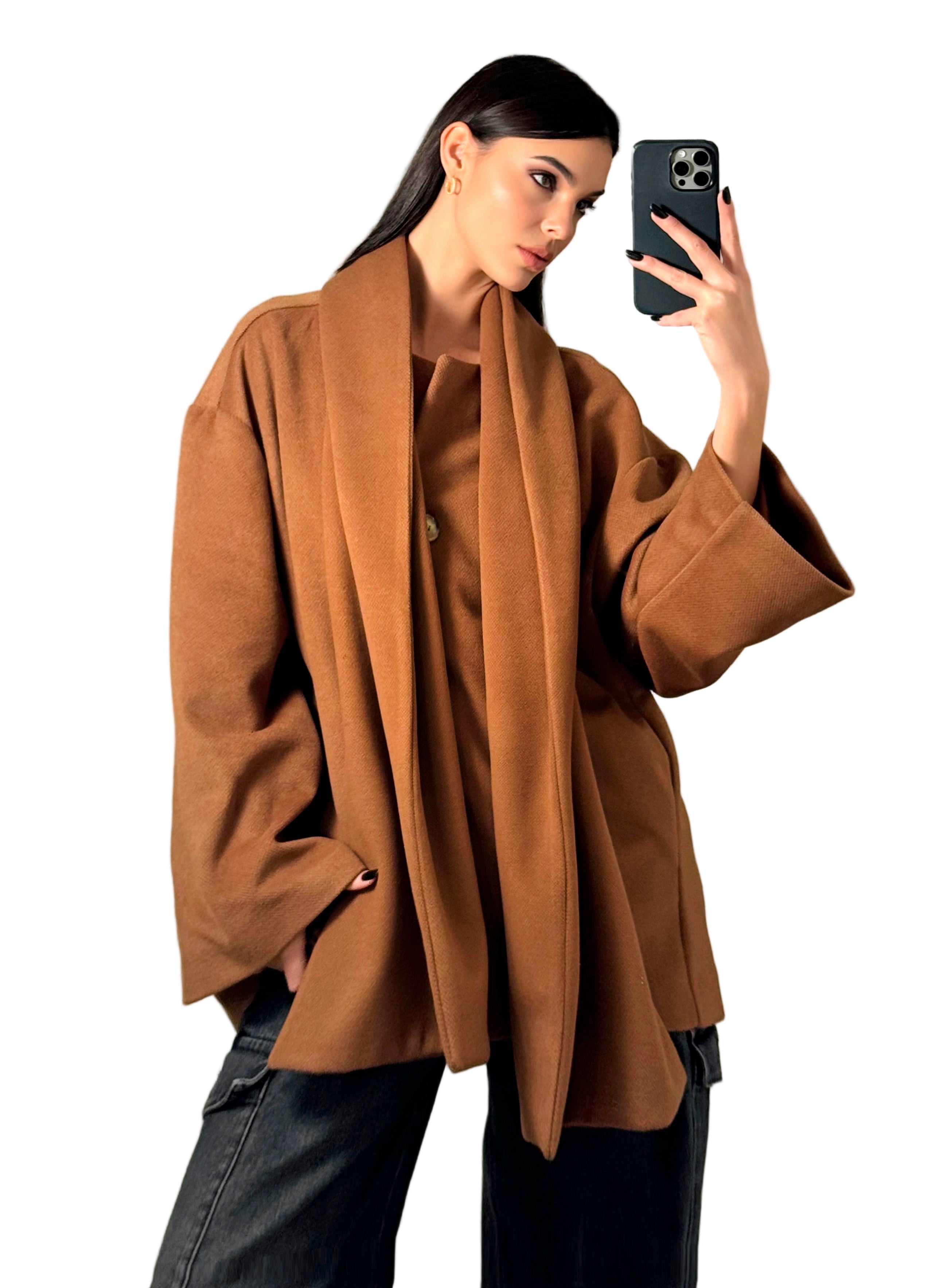 Cappotto Con Sciarpa LOVESEXMONEY